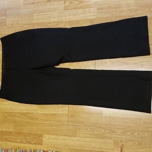 Banana Republic black wool blend trousers size 6